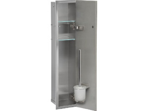 Wc-wandcontainer Edelstahl befliesbar Zero 800 1 Türe rechts