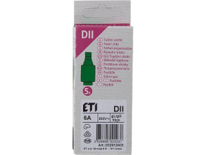 Diazed-sicherungseinsatz 6 A 1 Pack 5 Stück