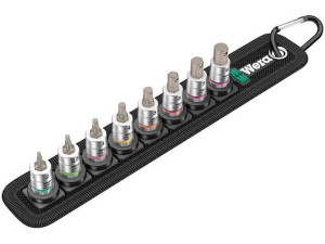 Steckschlüsselsatz Belt 1/4', Innensechskant SW 2,0-8,0 mit Haltefunktion