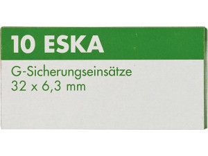 Feinsicherung träge 3,15 A 1 Beutel 10 Stück 6, 3x32mm
