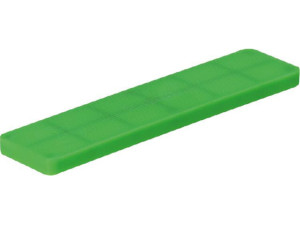 Silisto® Distanzklötze, Classic 100x24x5 grün VPE: 1000