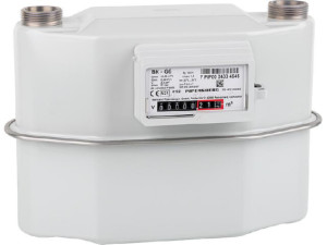 Gaszähler BK G25, Zweistutzen DN50