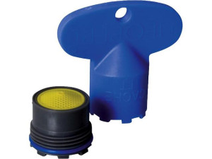 Cache-luftsprudler + Schlüssel Aussengewinde M 16, 5x1Z Durchfluss 13l/min, bei 3 bar