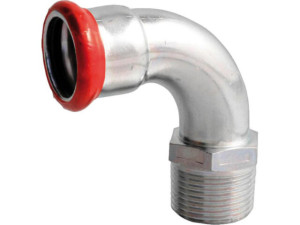C-stahl Pressfitting M-Kontur Überg.Bogen (i/AG) 22mm x DN15 (1/2')