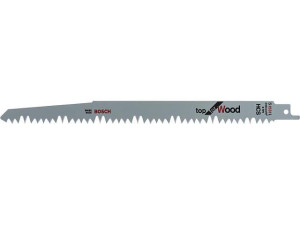 Säbelsägeblätter BOSCH S1531L Länge 240mm f. schnelle Schnitte in Holz, VPE 5 Stück