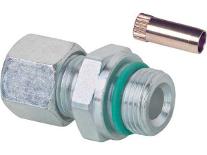 Schneidring-verschraubungsset 8xDN 10 (3/8') mit Stützhülse