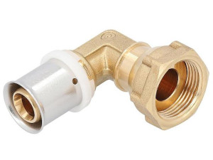 Pressfitting für MSVR TH-Kontur Presswinkel + Überwurfmutter 20x2 - 3/4' IG