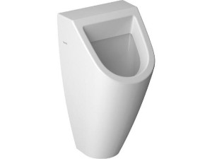 Urinal VitrA S20 Basic weiß, Zulauf von hinten, Abgang waagrecht, BxHxT: 310x625x300mm
