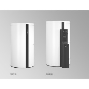 Viessmann Vitocell 140-E Heizwasser-Pufferspeicher Typ SEIC-S1 600l vitopearlwhite mit eingebauter Heizwendel Z029525