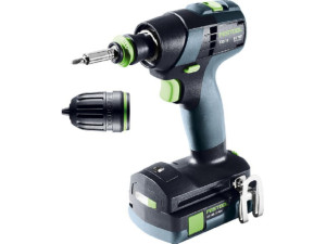 Akku-bohrschrauber Festool TXS 18 C 3,0-Plus, 18 V mit 2x 3,0 Ah Akkus und Ladegerät