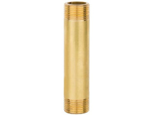Wasserzähler Passstück Messing, DN25 (1')x130mm, für DN20 Wasserzähler