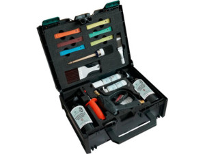 Wartungsbox Basic für Wärmepumpen & Klimaanlagen inkl. Sprühlanze, Kältespray, Lamellenbürste, metaBOX 145S