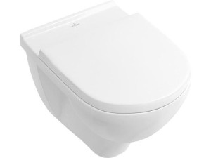 Wand-tiefspül-wc V&B O.Novo 360x560mm, spülrandlos, weiß