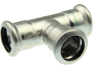 Logafix Edelstahl T-Stück red i/i/i 108x76,1x108 für M-Kontur
