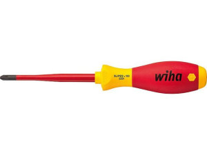 Schraubendreher WIHA SoftFinisch electric, PH1 und zusätzlich passend für Plus/Minus Klemmschrauben