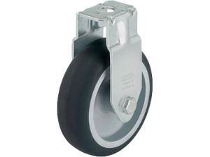 Blickle Bockrolle BRA-TPA 75G Tragfähigkeit 75 kg Rad D= 75mm, Rückenloch 11mm