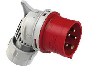 Cee-winkelstecker 32A, 400V Twist, IP44, Schraubklemmen