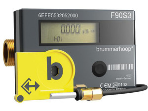Kompakt-wärmezähler F90S Solar, Qp 0,6 m³, DN15, 110 mm