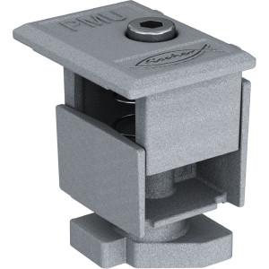 Fischer PM U 30-50 AL Mittel-/Endklemme 30-50mm 38x41mm für PV-Paneele VPE 10 Stück