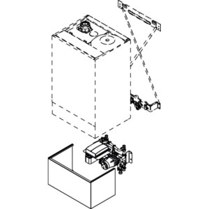 Viessmann Erweiterungssatz Mischer mit Mischer ZK04935