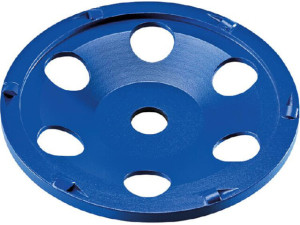 Diamantschleifteller Flex PKD-Jet 6-Cut, für Klebstoffe, Dichtstoffe, Bitumenbeschichtungen, mineralischen Untergründen, d 150 mm