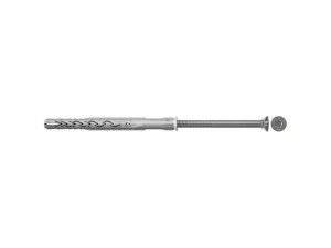 Fischer Langschaftdübel SXRL 14x300 T, Senkkopfschraube nicht rostender Stahl R rostfrei (A4), 530941-1, VPE 1 Stück
