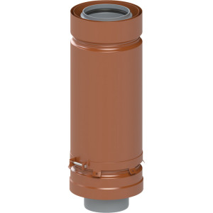 Viessmann Überdachverlängerung 80/125 1,0m dachsteinrot 7311376