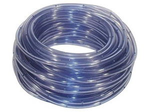 Pvc-schlauch 6x12 mm klar perforiert