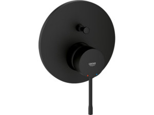 Up-wannenmischer Grohe Essence Rosette d 158mm phantom black