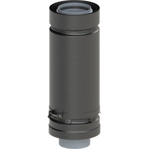 Viessmann Überdachverlängerung 80/125mm 1,0m schwarz 7311373