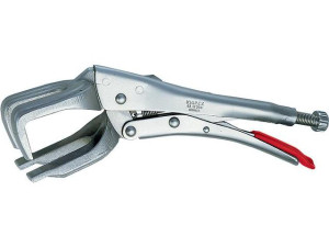 Schweiß-gripzange vernickelt Länge 280mm 30-65mm