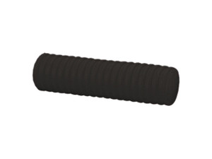 Giacomini R985NY001 Schwarzes Schutzrohr für Kunststoffrohr 25x20 mm
