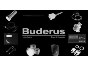 Buderus 87185732330 Rosette 1" schwarz (2x)