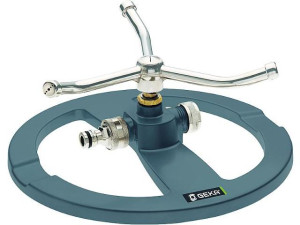 3-arm-kreisregner mit Steck-Anschluss Metall