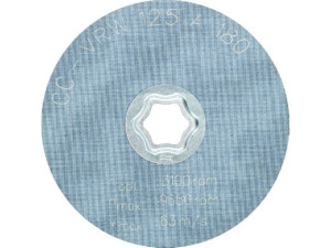 Vliesscheibe Pferd COMBICLICK, d 125 mm, Körnung A180