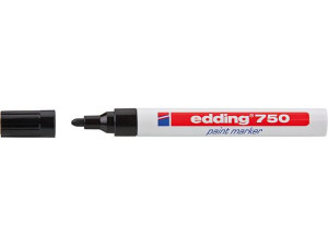 Edding Lackmarker 780 schwarz Strichbreite 0, 8mm Kunststoffspitze