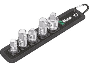 Adapter-satz WERA®, 6-teilig Vergrößerungs- und Reduzierstücke in Transporttasche
