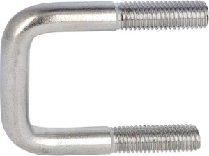 Quadratrohrbügel, ohne Muttern und Scheiben Art. 3575 A4 A 142 Rohr d 140/140 M 16 VPE: 10