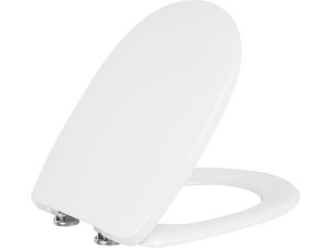 Wc-sitz Vermelho,weiß,Softclose, aus Duroplast, Edelstahlscharnier