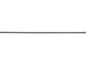 Kupferrohr verchromt d 10mm Länge 500mm DN10 (3/8") BördelxDN15 (1/2") Bördel