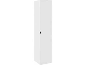 Hochschrank Serie LOSSA 1 Türe,Anschl. links,anthrazit Hochglanz,350x1625x370mm