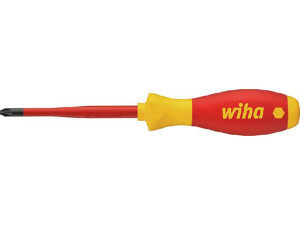 Vde-schraubendreher Wiha® SoftFinish SlimFix Pozidriv, PZ2, 1.000V AC,