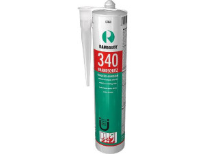 Ramsauer Hitzefest B1 340, grau, hitzebeständige neutrale 1-K-Silicondichtmasse, 310 ml