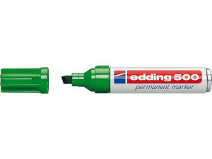 Edding Permanentmarker 500 grün Strichbreite 2 - 7mm Keilspitze