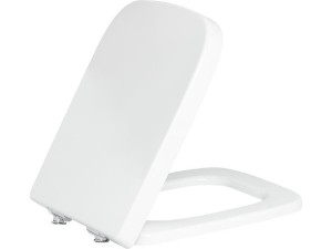Wc-sitz Geberit Renova Plan weiß, Softclose, QuickrRelease, Scharniere Messing verchromt