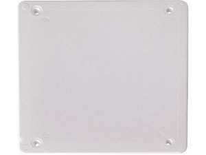 Ersatzdeckel Verbindungskasten 200mmx200mm weiß / 1 Stück