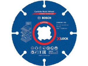 Trennscheibe BOSCH EXPERTCarbide Multiwheel d 115 mm X-LOCK