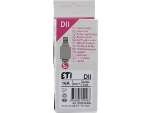 Diazed-sicherungseinsatz 16 A 1 Pack 5 Stück
