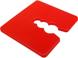 Celo Distanzplatte DP 3 rot VPE 50 Stück