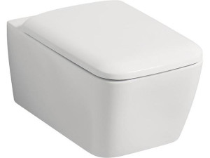 Wand-tiefspül-wc Geberit ICon Square weiß, spülrandlos BxHxT: 350x330x540mm